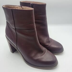 Seychelles leather upper booties size 7